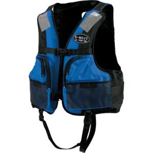 OCEANLIFE 小型船舶用ライフジャケット ブルー TYPE D ( BW-2003-D-BL ) (株)オーシャン・ライフ (メーカー取寄)｜orangetool