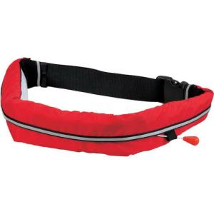OCEANLIFE 手動膨張式ウエストタイプ 小型船舶用ライフジャケット レッド TYPE A ( WR-3-RD ) (株)オーシャン・ライフ｜orangetool