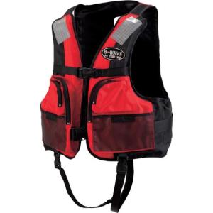 OCEANLIFE 小型船舶用ライフジャケット レッド TYPE D ( BW-2003-D-RD ) (株)オーシャン・ライフ｜orangetool