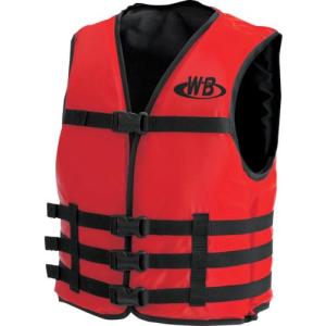OCEANLIFE 小型船舶用ライフジャケット レッド TYPE F ( O-1-RD ) (株)オーシャン・ライフ (メーカー取寄)｜orangetool