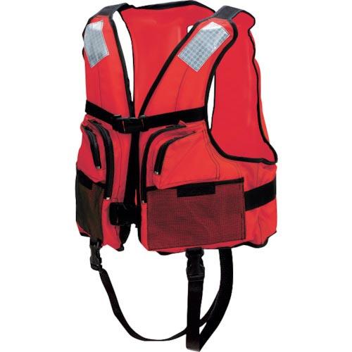 OCEANLIFE 小型船舶用ライフジャケット レッド TYPE A ( BW-2003-A-RD ...