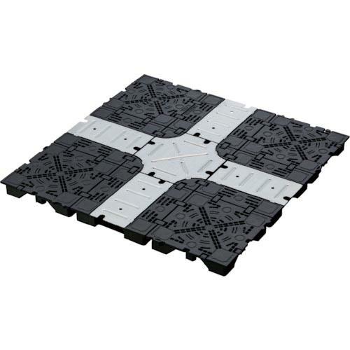 FUKUVI クリーンOAフロア ピットTN-30(4枚入り) 配線溝一体型 500mm×500mm...