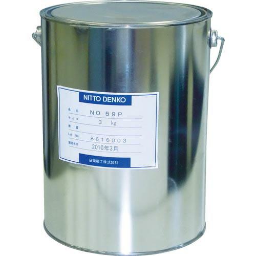 日東 地中埋設向けペトロラタム防食テープ用下塗り材 NO. 3kg缶 ( 59PW ) 日東電工(株...