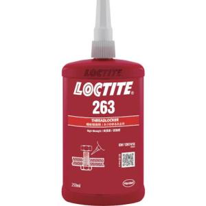 ロックタイト ねじ緩み止め接着剤263 高強度 250ml ( 263-250 ) ヘンケルジャパン(株)ACM事業部｜orangetool