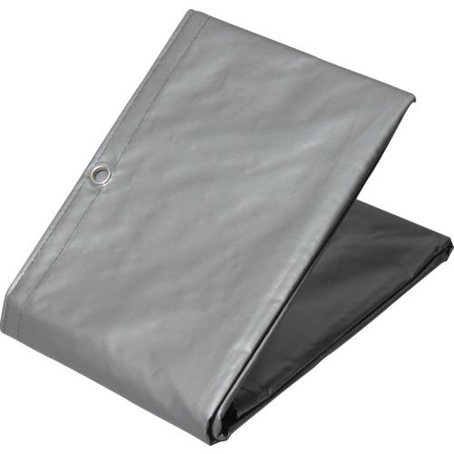 萩原 ターピー ターポリントラックシート 2号 小型トラック シルバー/オレンジ 2.3m×3.5m...