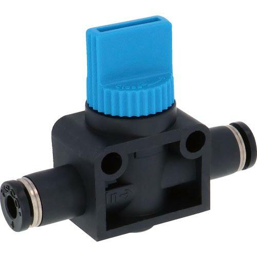 PISCO ハンドバルブ ユニオンストレート2方弁チューブ4出力4 ( HV4-4-2 )