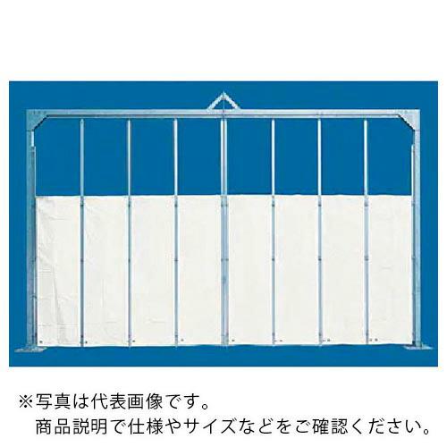 ゲート工業 門型パネルゲート 高さ4.5mX間口4.5m シートパネル  ( KG4-3S-45 )...