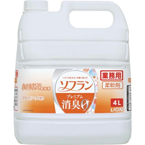ライオン ソフランプレミアム消臭 アロマソープの香り4L  ( JNCFSG4 ) ライオンハイジー...
