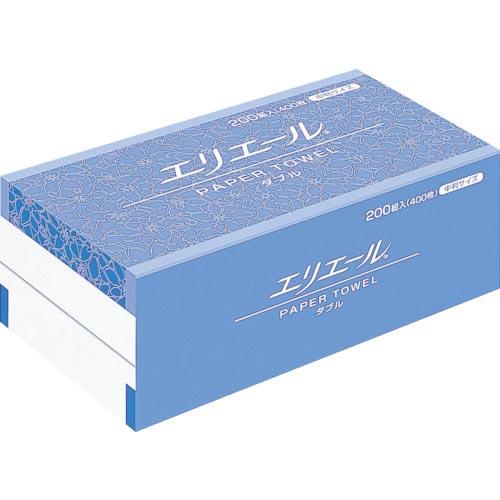 エリエール ペーパータオル ダブル200組400枚中判 ( 703169 ) エリエールビジネスサポ...