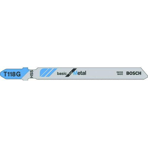 ボッシュ ジグソーブレード ハイス 金属用  ( T-118G )