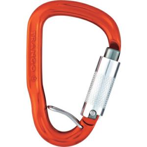 TRANGO カラビナ カームHMSトリプルロック 1826076 オレンジ ( 1826076 OR )｜orangetool