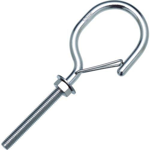 【SALE価格】水本 ステンレス ネットフック 捻子径M-4 全長75mm ( B-2254 )