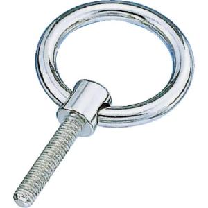 【SALE価格】水本 アイボルト ステンレス つば付リングボルト(ミリネジ) 捻子径M-10 高さ18mm ( B-868 ) (株)水本機械製作所｜orangetool