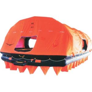 METEX EX自動膨張救命いかだ コンテナ 50人用 ( HYF-50C ) (株)メテックス (メーカー取寄)｜orangetool
