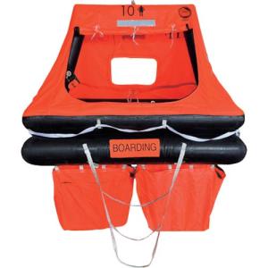 METEX EX自動膨張救命いかだ コンテナ 10人用 ( HYF-10C ) (株)メテックス (メーカー取寄)｜orangetool
