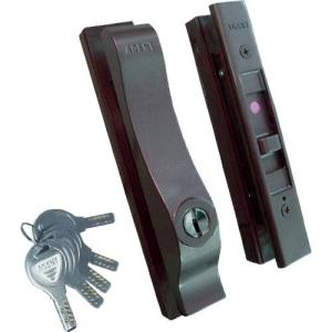 AGENT 万能引違戸錠 ディンプルシリンダータイプ BJ-1 ブロンズ ( BJ-1-006 ) (株)大黒製作所｜orangetool