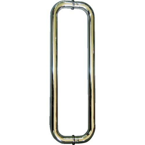 MK ステンO型ハンドル 25φ×450mm クローム ( G-470-459 ) (株)MARUK...