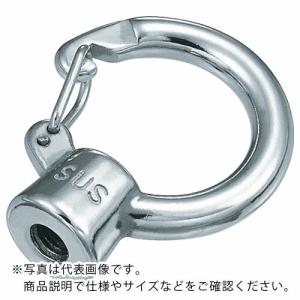 TRUSCO ステンレス フックアイナット ねじ径M8X1.25 (1個=1袋) ( TFIN-8 ) トラスコ中山(株)｜orangetool