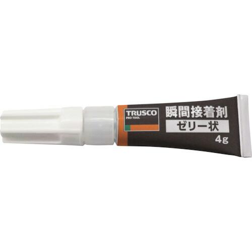 TRUSCO 瞬間接着剤 4g ゼリー状 ( SYU4G-Z ) トラスコ中山(株)