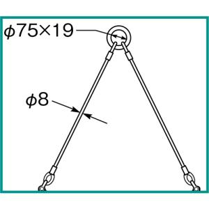 スーパー ( スーパーツール ) 2点吊用天秤...の詳細画像3