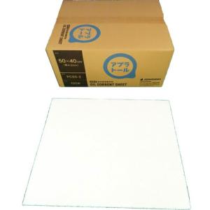 JOHNAN 油吸収材 アブラトール シート 50×40×0.2cm 100枚入 ( PC50-2 ) JOHNAN(株)｜orangetool