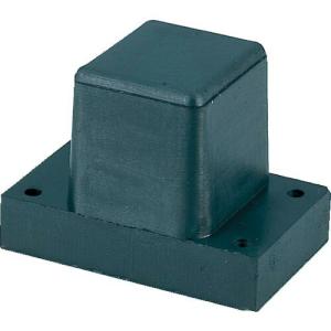 光 ゴム当り止め 黒 48×64×40mm ( GD290 ) (株)光｜orangetool
