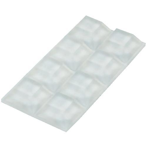 光 ウレタンクッション12mm角 透明 (8個入) ( KKU-120 )