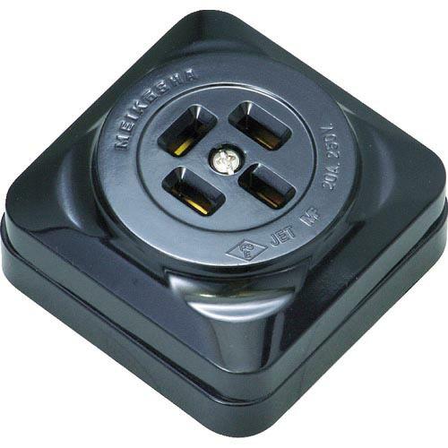 明工 接地3P20A角形コンセント ( MR2749 ) (株)明工社