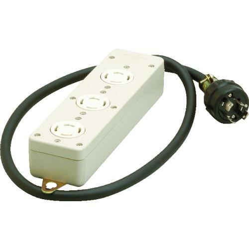 明工 引掛3コ口タップ接地3P1m ( MR2933 ) (株)明工社