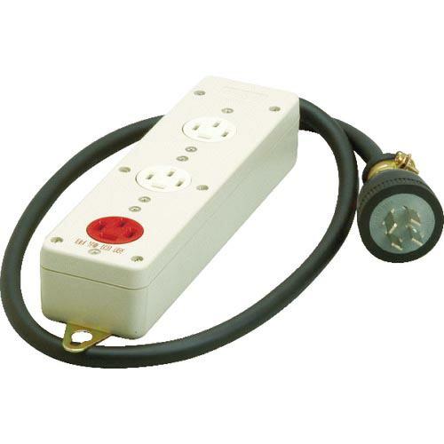 明工 3コ口タップ接地3Pコード1m ( MR2938 ) (株)明工社