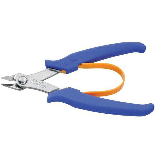 スリーピークス ステンレス製プラスチックニッパ(バネ付) 130mm ( SP-33 ) (株)スリ...