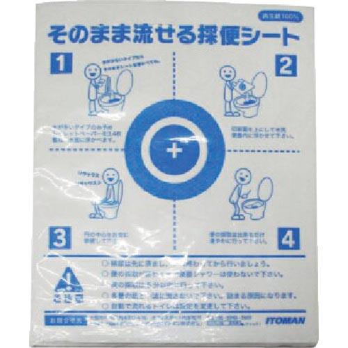 イトマン そのまま流せる採便シート1000枚入  ( 6607011 )