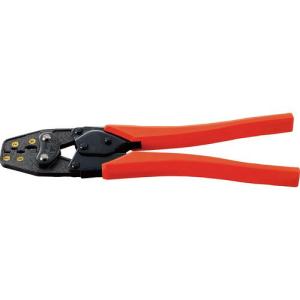 エビ 絶縁被覆付閉端接続子用圧着工具 使用範囲CE1・2・5・8 ( AK28A ) (株)ロブテックス｜orangetool