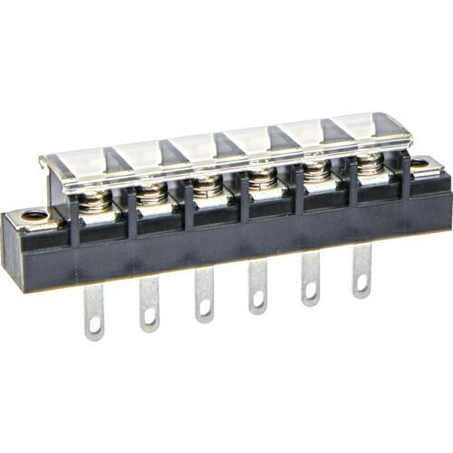 TRUSCO 中継端子台 300V 15A 6P ( TOTB-406NA-6P ) トラスコ中山(...