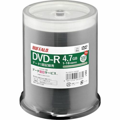 BUFFALO ( バッファロー )　光学メディア　ＤＶＤ−Ｒ　ＰＣデータ用　４．７ＧＢ　法人チャネ...