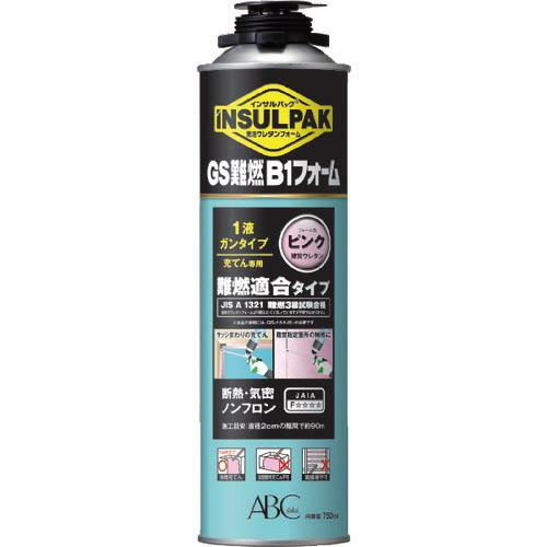 【SALE価格】ABC 簡易型発泡ウレタンフォーム 1液ガンタイプ インサルパック GS難燃B1フォ...
