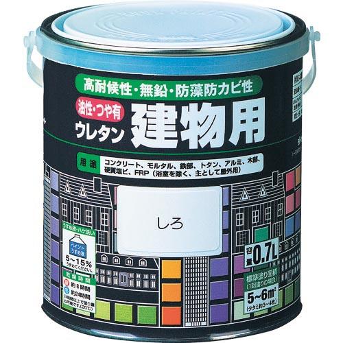 【SALE価格】ロック 油性ウレタン建物用 しろ 0.7L ( H06-0203 03 ) ロックペ...