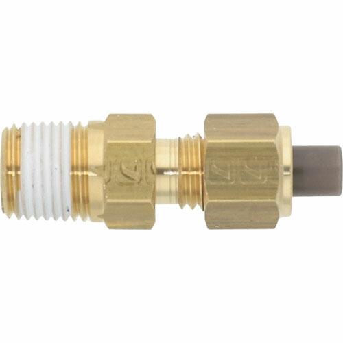 潤工社 黄銅製継手(ミリ系列) ニップル 4×2.5mm PT1/8 ( PN-4X2.5-PT1/...