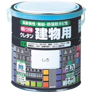 【SALE価格】ロック 油性ウレタン建物用 しろ 1.6L ( H06-0203 6S ) ロックペイント(株)｜orangetool
