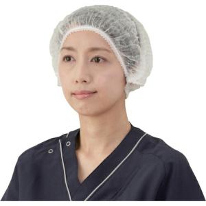 【SALE価格】竹虎 サージキャップ ジャバラタイプ ホワイト 100枚入 ( 076185 ) (株)竹虎｜orangetool