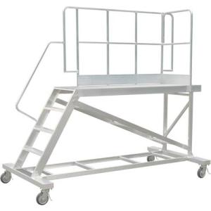 ハセガワ アルミ大型作業台 片側開口手摺S WB型オプション WB-TKS ( 10363 WB-TKS ) 長谷川工業(株) (メーカー取寄)｜orangetool