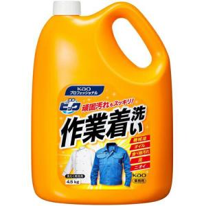 【SALE価格】Kao 業務用液体ビック作業着洗い 4.5Kg ( 507174 ) 花王グループカスタマーマーケティング(株)｜orangetool
