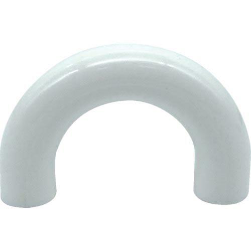 TRUSCO 丸棒取手 PS樹脂 白 全長45mm 全高28mm ピッチ35mm 下穴深さ15 (B...
