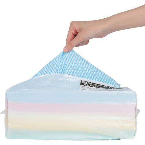 IRL 抗菌カウンタークロス 厚手 カラーアソート ( KYM-8 ) 伊藤忠リーテイルリンク(株)