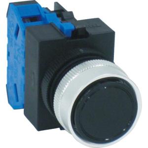 IDEC Φ22丸平形押しボタンスイッチ ( ABW110B ) IDEC(株)｜orangetool