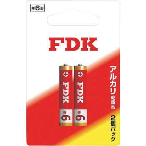 FDK アルカリ乾電池 単6形2本(ブリスターパック) ( LR8D425F(2B) ) FDK(株...