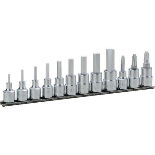 TONE ヘキサゴンソケットセット(ホルダー付) 12pcs 差込角9.5mm ( HH312 ) ...
