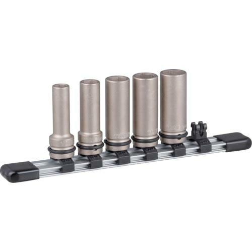 【SALE価格】TONE インパクト用ロングソケットセット(ホルダー付) 5pcs 差込角9.5mm...