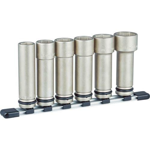 【SALE価格】TONE インパクト用超ロングソケットセット(ホルダー付) 6pcs 差込角12.7...