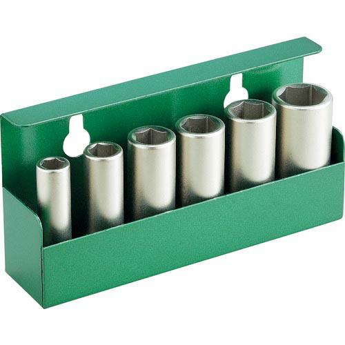 【SALE価格】TONE インパクト用ロングソケットセット(壁掛式) 6pcs 差込角9.5mm (...